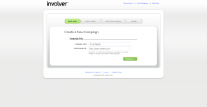 involver set up campaign