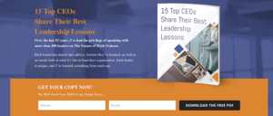 15 Top CEOs Share Their Best Leadership Lessons