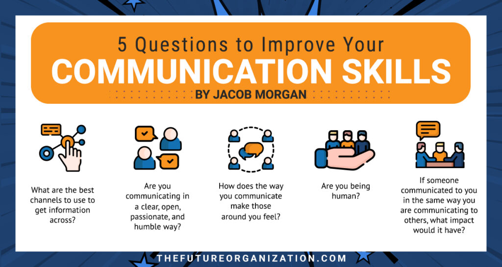 5 Questions To Improve Your Communication Skills Jacob Morgan Best Selling Author Speaker 2573