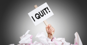 quit
