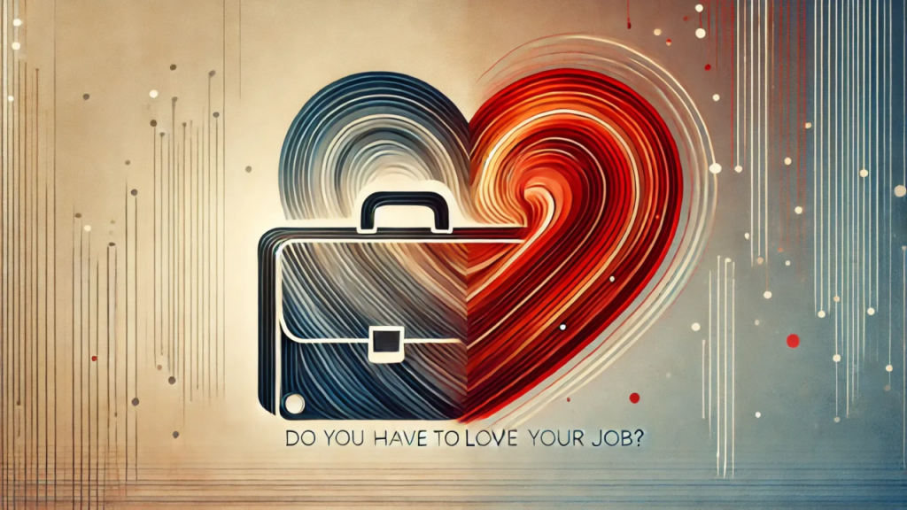 Do You Have to Love Your Job? - Jacob Morgan | Best-Selling Author ...